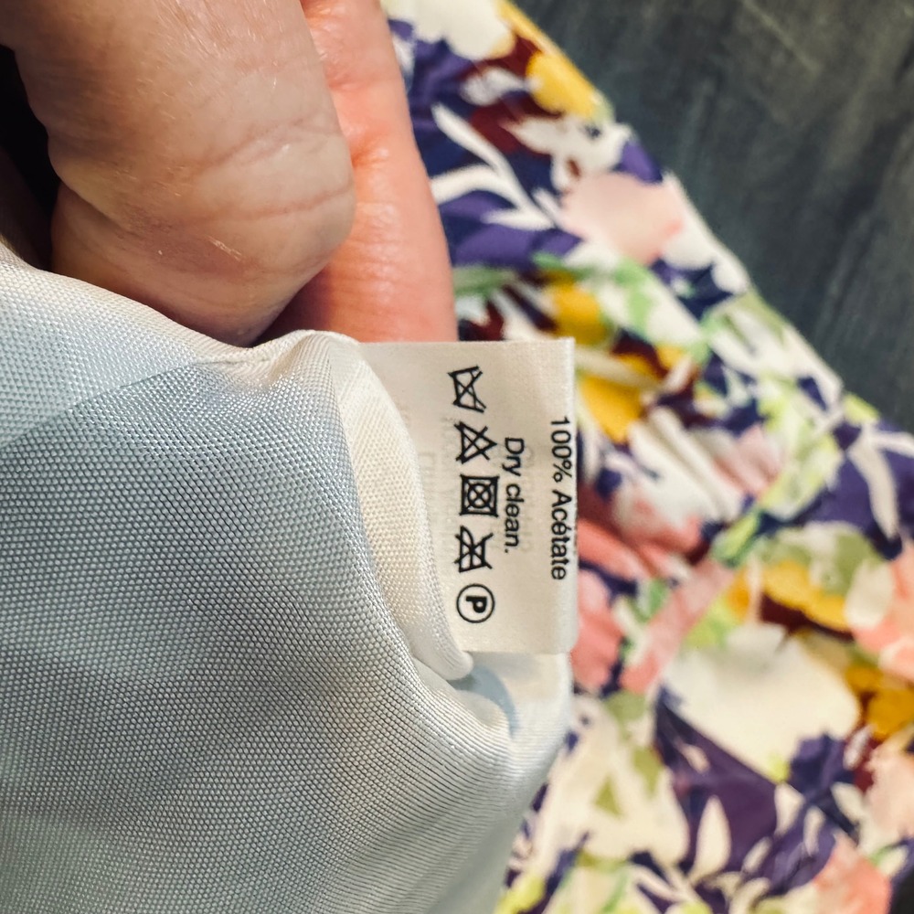 NWT J.Crew Floral Cami Spaghetti Strap Mini Sundress MultiColor Pocket Size 8‎ - Picture 9 of 12
